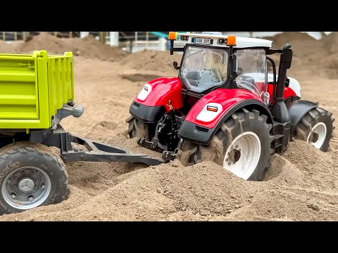 MEGA TRACTORS AND RC TRUCKS COMPILATION! 😱 thumbnail