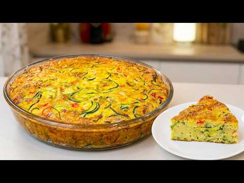 SE AVETE LE ZUCCHINE DOVETE FARE QUESTA RICETTA! È INCREDIBILMENTE DELIZIOSO! 🤩 thumbnail