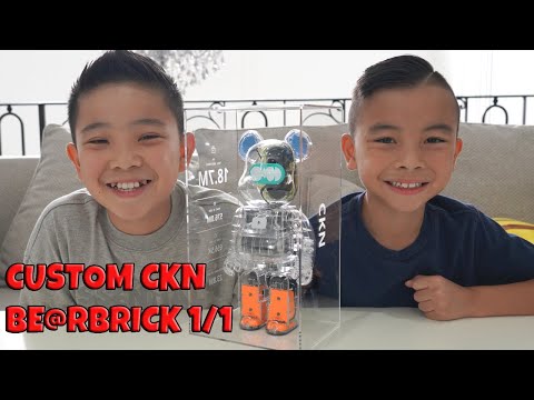 Custom CKN  BEARBRICK Gift From YouTube thumbnail