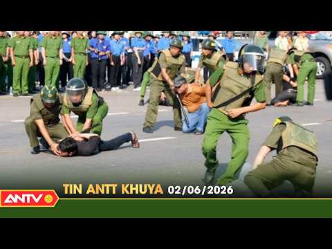 Tin tức an ninh trật tự nóng, thời sự Việt Nam mới nhất 24h khuya ngày 2/6 | ANTV thumbnail