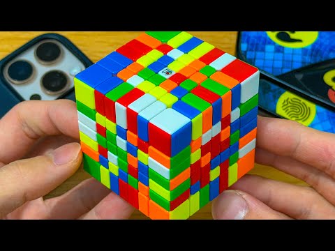 POV: Your 7x7 Rubik’s Cube is TINY thumbnail