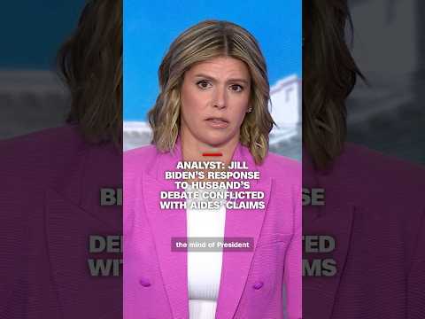 Analyst: Jill Biden’s response to husband’s debate conflicted with aides’ claims thumbnail