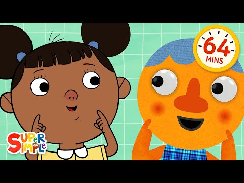 This Is My Face + More | Nursery Rhymes & Sweet Songs for Playtime | Super Simple Songs thumbnail