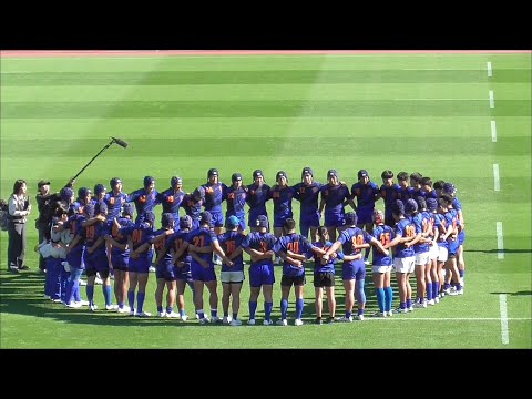 長崎北陽台　ウォーミングアップ　第１０５回全国高校ラグビー大会長崎県決勝戦　長崎北陽台ＶＳ長崎北　かきどまり陸上競技場　２０２５１１１６ thumbnail