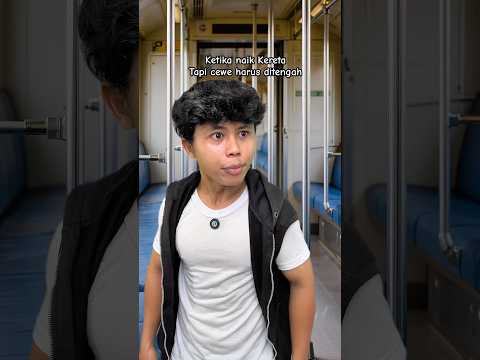 Ketika naik Kereta Tapi cewe harus ditengah #ardikatamps #comedy thumbnail
