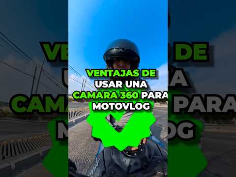 ✔️Ventajas de una camara 360?  #insta360 #motovlog #uber #reseña thumbnail