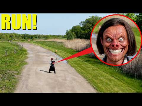 If you see the PIG MAN blocking the road, turn around fast!! (He’s VERY Dangerous) thumbnail