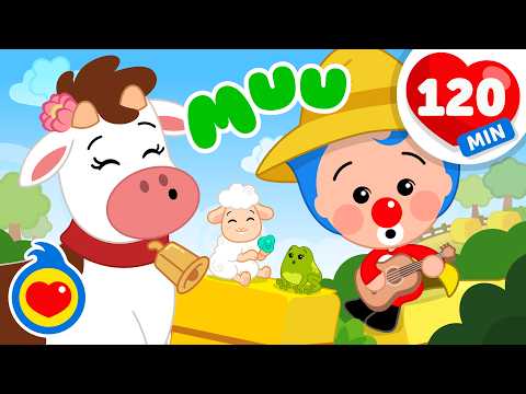 La Vaca Lola Y Su Familia 🐮🐥🚜 Y Más Canciones Infantiles Sobre la Granja (120 Min) | Plim Plim thumbnail