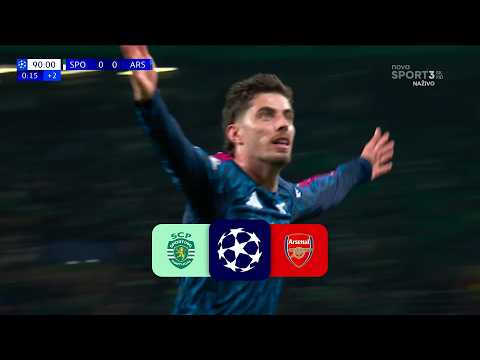 Sporting CP 0:1 Arsenal FC | sestřih zápasu thumbnail