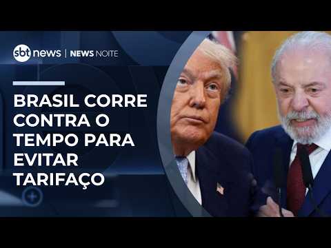 Brasil tenta barrar tarifa de 25% dos Estados Unidos | #NewsNoite thumbnail