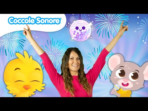 Canzoni e balletti per la festa di Capodanno Dei Bambini 🥳 | Coccole Sonore thumbnail