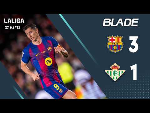 Barcelona - Real Betis  (3-1) - Maç Özeti - LaLiga 2025/26 thumbnail