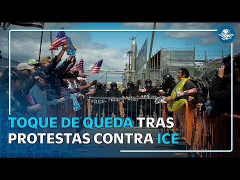 Toque de queda en Nueva Jersey por protestas contra ICE y disturbios migratorios thumbnail