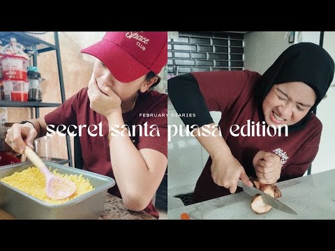 the most chaotic secret santa!!! (puasa edition) | ramadhan diaries ˚୨୧⋆.˚ᰔ thumbnail