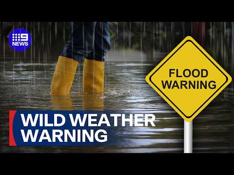 Extreme weather warning for Western Australia | 9 News Australia thumbnail