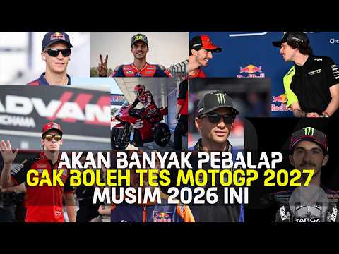 MOTOGP : BAKAL BANYAK PEBALAP KENA EMBARGO, GAK BOLEH TES MOTOR  2027 !!  | #tmcblog thumbnail