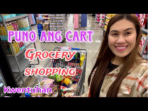 GROCERY SHOPPING | PUNO ANG CART | KWENTUHAN AT RESTOCKING GROCERIES thumbnail