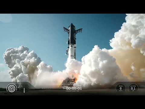 Il lancio della nuova Starship V3 di SpaceX: 12° test di volo per il razzo di Elon Musk thumbnail