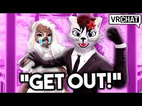 I Crashed A VR Chat Wedding thumbnail