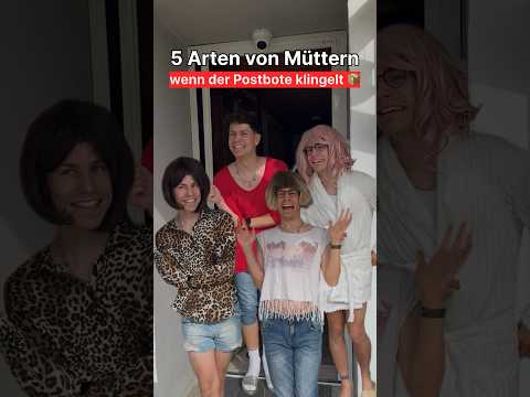 5 Arten von Müttern - wenn der Postbote klingelt📦😂 itsofficialmarco thumbnail