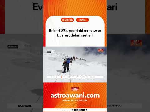 Rekod 274 pendaki menawan Everest dalam sehari thumbnail