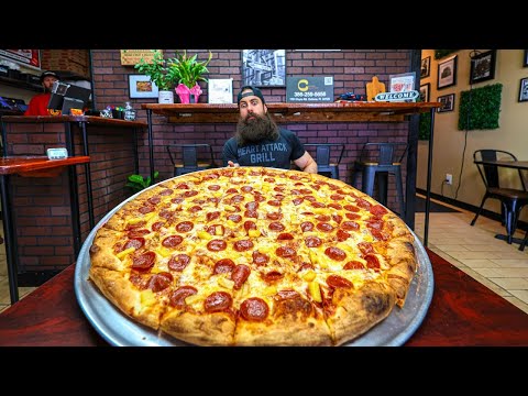 THIS PIZZA CHALLENGE IN FLORIDA HAS ONLY BEEN BEATEN ONCE! | BeardMeatsFood thumbnail