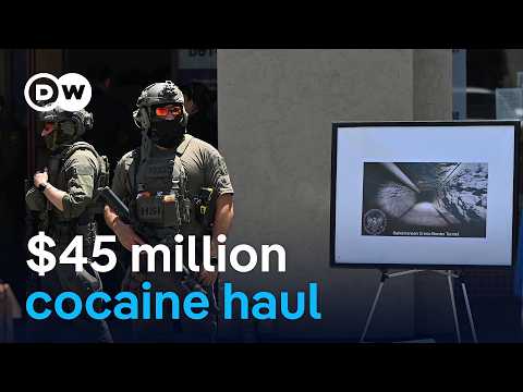 High-tech drug tunnel discovered between Mexico and California | DW News thumbnail