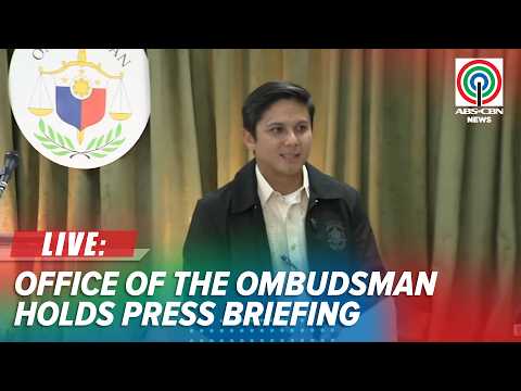 LIVE: Office of the Ombudsman holds press briefing | June 4, 2026 thumbnail