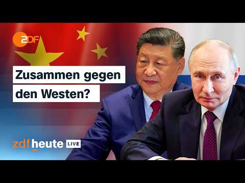 Putin bei Xi: Warum die Weltlage beide Mächte noch enger zusammentreibt | ZDFheute live thumbnail
