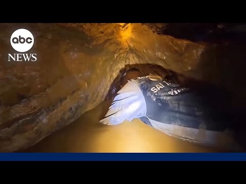 Race intensifies to find remaining 2 people missing in flooded Laos cave thumbnail