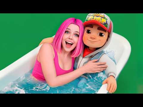 я кинул в ванну все бомбочки SUBWAY SURFERS ! thumbnail