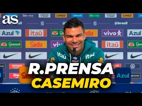 RUEDA de PRENSA completa de CASEMIRO con la SELECCIÓN BRASILEÑA thumbnail