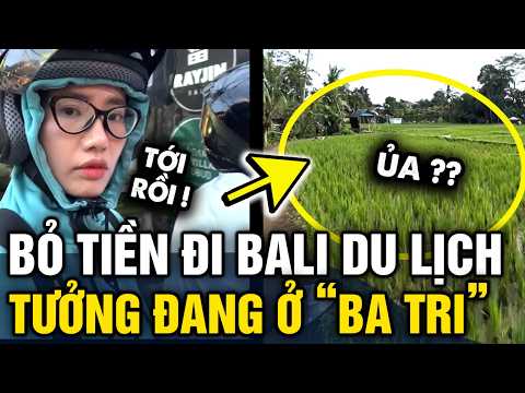 Để dành tiền ĐI DU LỊCH BALI, về nhà up clip ai cũng tưởng Ở BA TRI BẾN TRE | Tin 3 Phút thumbnail