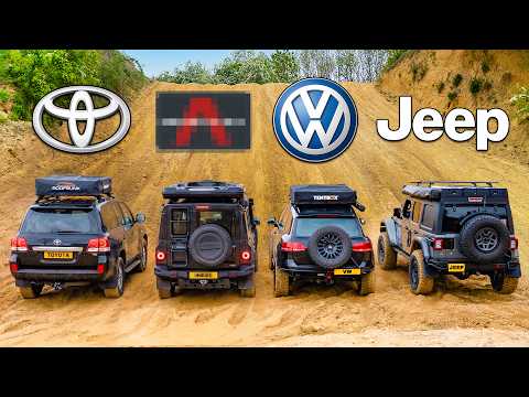 Toyota v Jeep v VW: OFF-ROAD BATTLE thumbnail