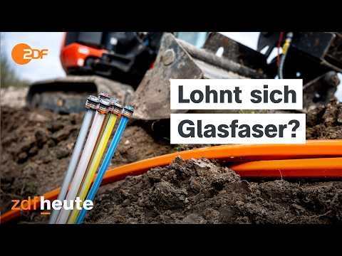 Digitales Schlusslicht Deutschland: Warum der Glasfaserausbau stagniert | WISO thumbnail