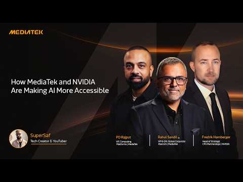 How MediaTek and NVIDIA Are Making AI More Accessible thumbnail