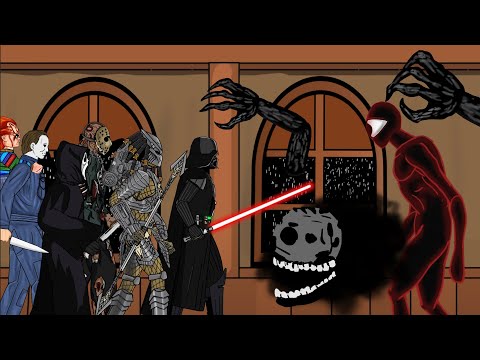 Darth Vader, Predator, Jason Voorhees, Ghost Face. Michael Myers, Chucky Vs DOORS ️ - Roblox . Part1 thumbnail