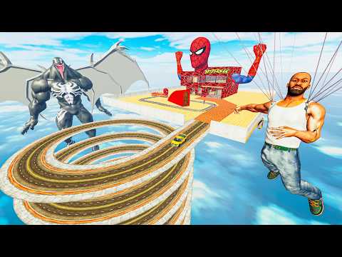 World Most DIFFICULT Road From Spiderman Sky House - INDIAN BIKES DRIVING 3D thumbnail