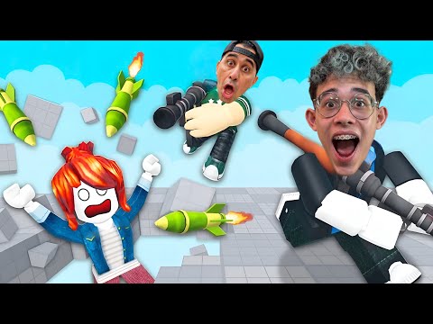ENFRENTAMOS UMA SUPER BATALHA NO ROBLOX  thumbnail