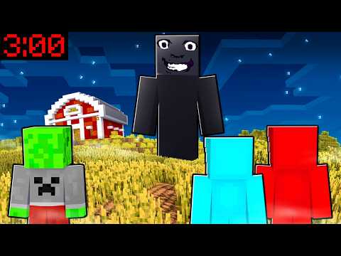 ON BYŁ ZA NAMI o 3:00 w NOCY w Minecraft! thumbnail