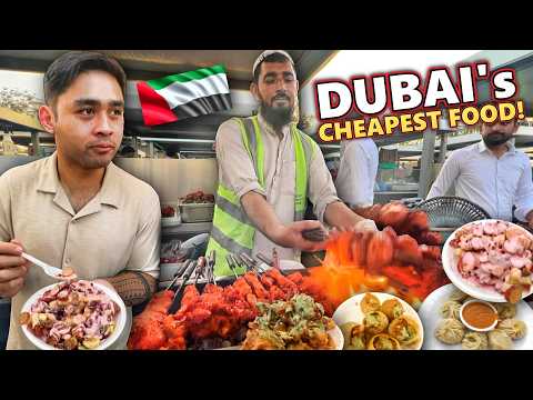 Eating the CHEAPEST Street Foods in Dubai🇦🇪 10 Cheap Dubai Street Food! thumbnail