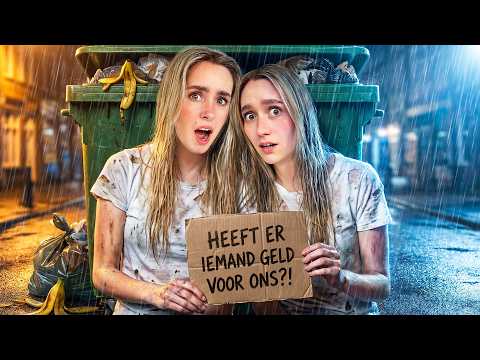 EEN DAG OVERLEVEN ZONDER GELD...💰 thumbnail