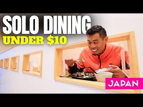 Best Solo Dining Japanese Restaurants in Tokyo (Under $10!) thumbnail