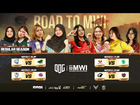 ? #ROADTOMWI | BOG Season 2 | Regular Season Minggu 2 Hari 2 thumbnail