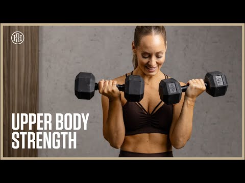 42MIN Upper Body Strength  // Day 57: HR12WEEK 5.0 thumbnail