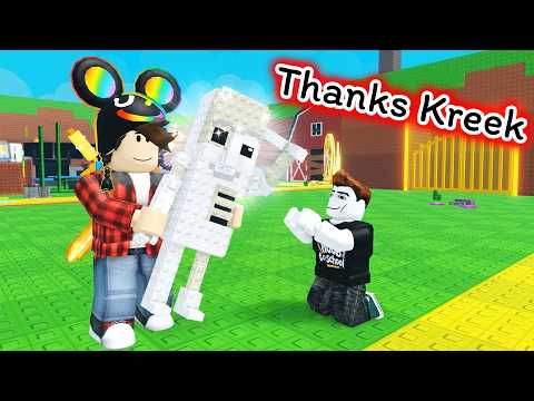 KreekCraft ให้ตัวหายากกับผม Roblox Pls Brainrot thumbnail