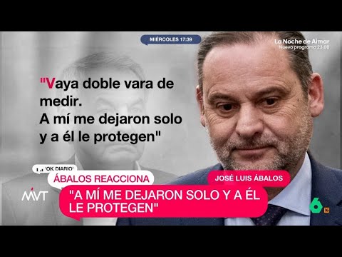 Ábalos, tras la imputación de Zapatero: "A mí me dejaron solo y a él le protegen" - Más Vale Tarde thumbnail