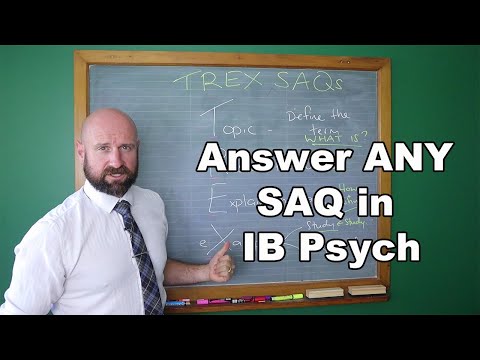 How to answer ANY SAQ in IB Psych - The TREX SAQ Structure thumbnail