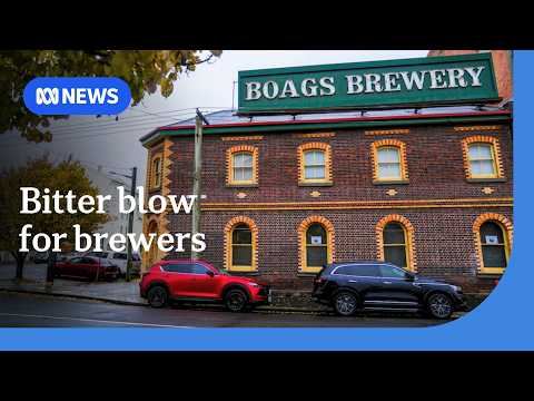 Bitter blow for Boag's brewers in Tasmania | ABC News thumbnail
