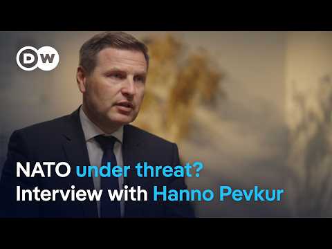 Drone warfare and NATO’s Eastern flank: Estonia's Hanno Pevkur on Baltic security  | DW News thumbnail
